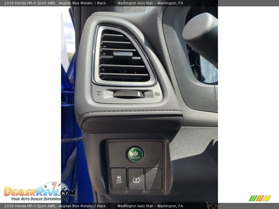 2019 Honda HR-V Sport AWD Aegean Blue Metallic / Black Photo #12
