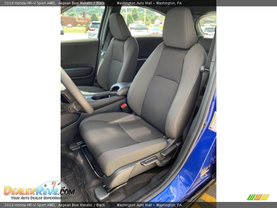 2019 Honda HR-V Sport AWD Aegean Blue Metallic / Black Photo #14