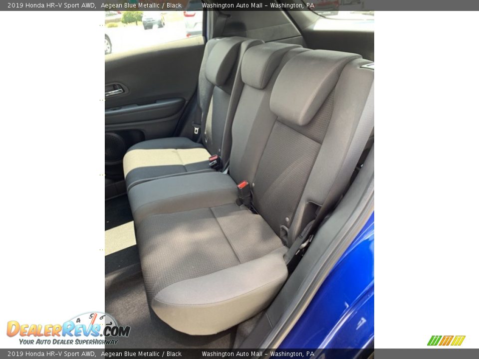 2019 Honda HR-V Sport AWD Aegean Blue Metallic / Black Photo #18