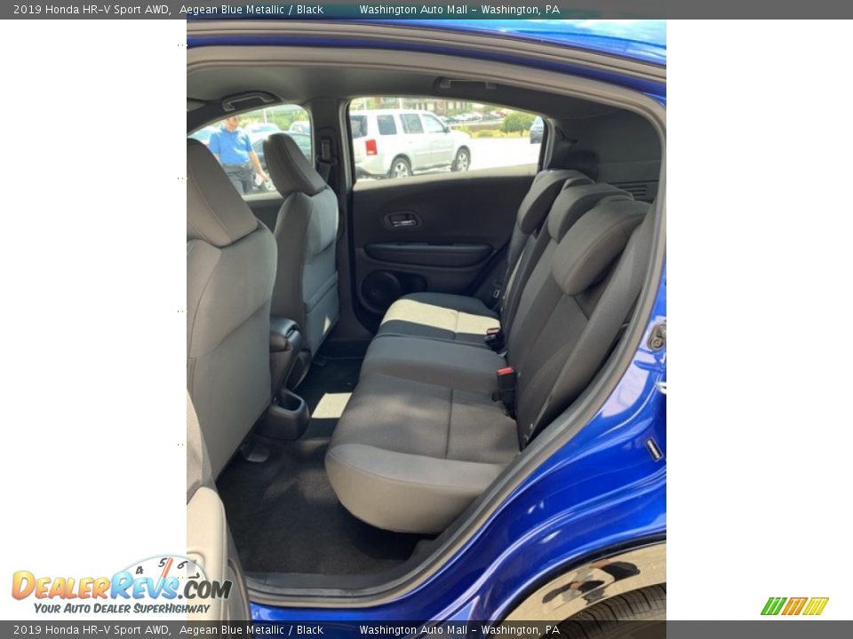 2019 Honda HR-V Sport AWD Aegean Blue Metallic / Black Photo #19