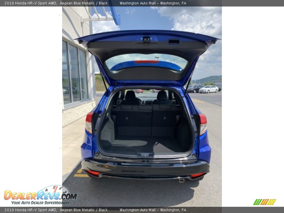 2019 Honda HR-V Sport AWD Aegean Blue Metallic / Black Photo #20
