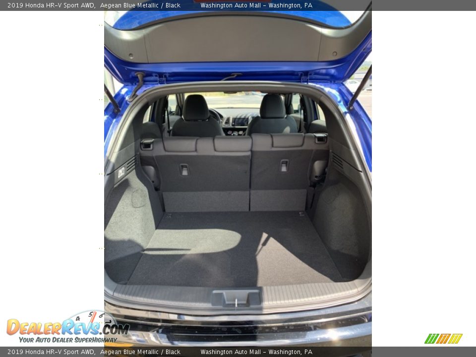 2019 Honda HR-V Sport AWD Aegean Blue Metallic / Black Photo #21