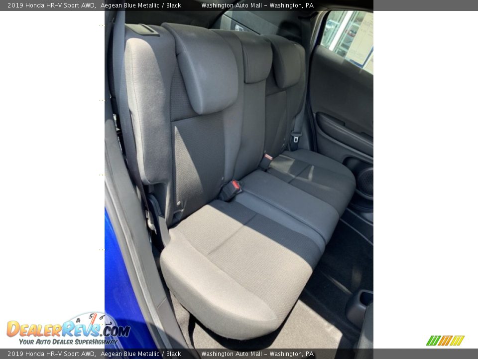 2019 Honda HR-V Sport AWD Aegean Blue Metallic / Black Photo #24