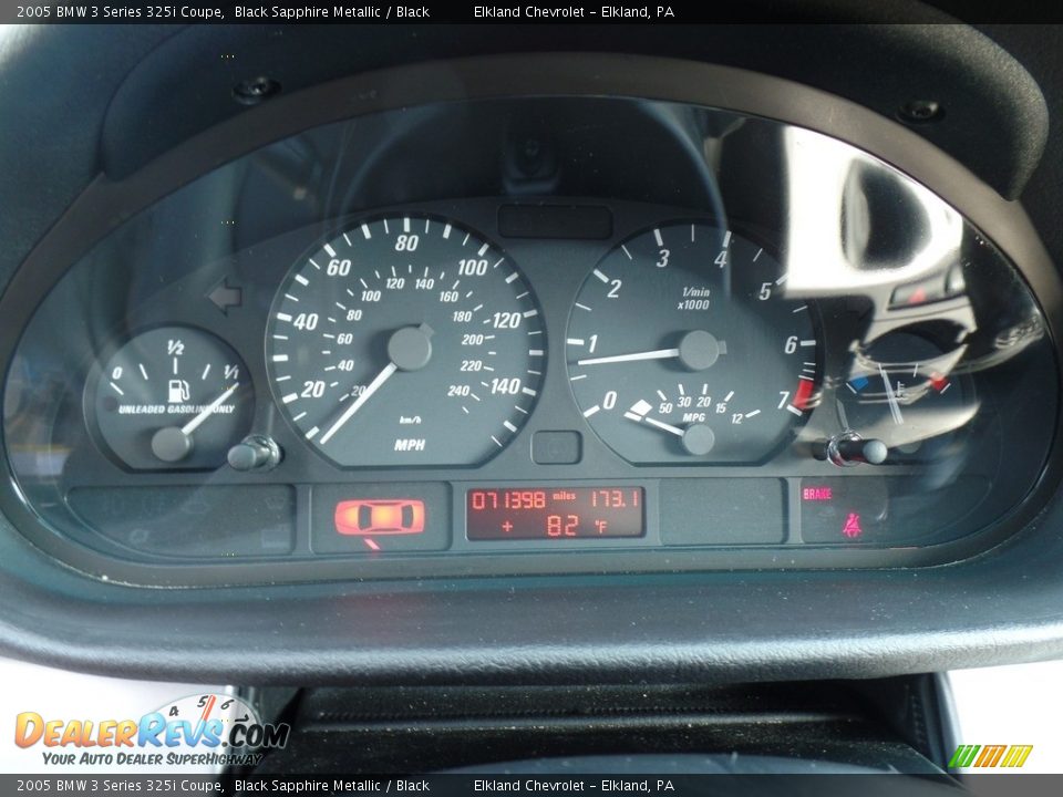 2005 BMW 3 Series 325i Coupe Black Sapphire Metallic / Black Photo #21