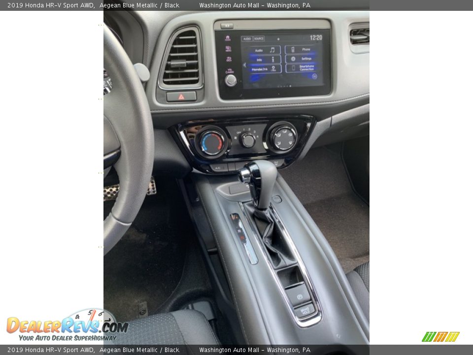 2019 Honda HR-V Sport AWD Aegean Blue Metallic / Black Photo #31
