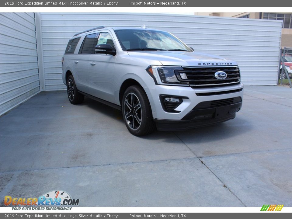 2019 Ford Expedition Limited Max Ingot Silver Metallic / Ebony Photo #2
