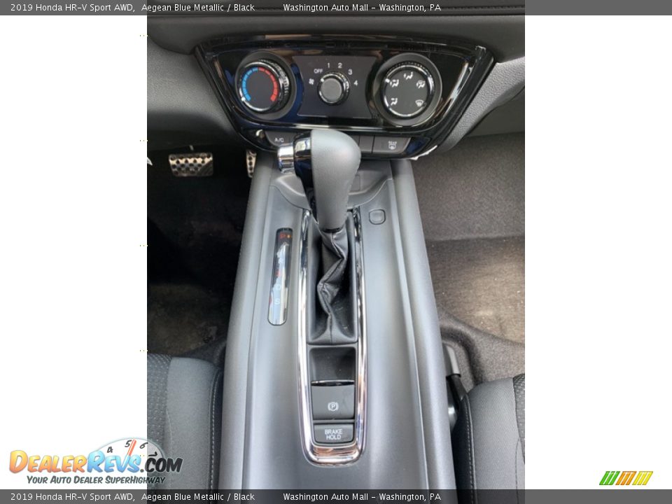 2019 Honda HR-V Sport AWD Aegean Blue Metallic / Black Photo #33