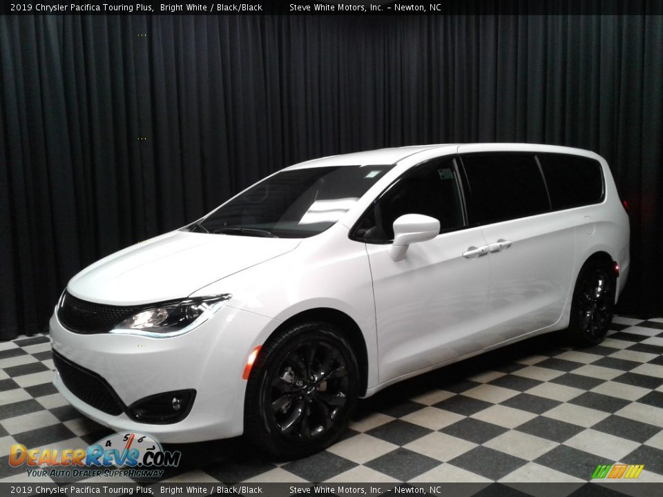 2019 Chrysler Pacifica Touring Plus Bright White / Black/Black Photo #2