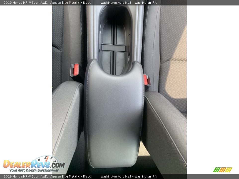 2019 Honda HR-V Sport AWD Aegean Blue Metallic / Black Photo #34