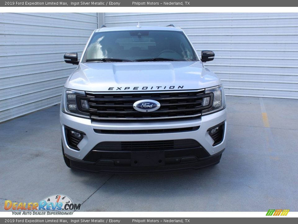 2019 Ford Expedition Limited Max Ingot Silver Metallic / Ebony Photo #3