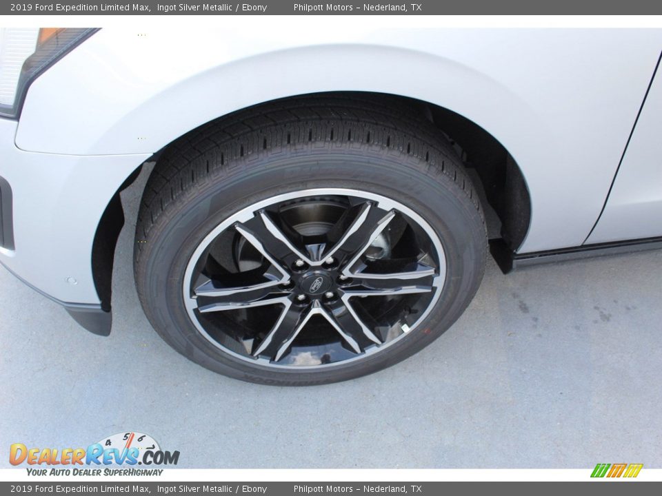 2019 Ford Expedition Limited Max Ingot Silver Metallic / Ebony Photo #5