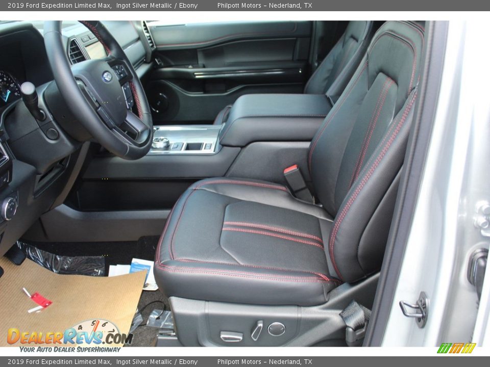 Front Seat of 2019 Ford Expedition Limited Max Photo #11