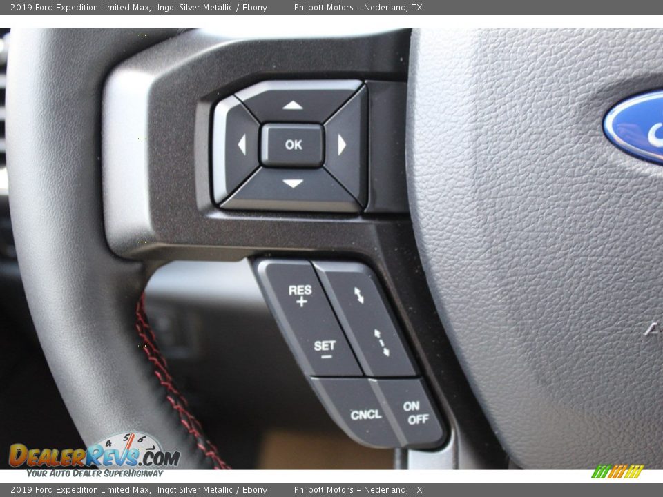 2019 Ford Expedition Limited Max Steering Wheel Photo #13