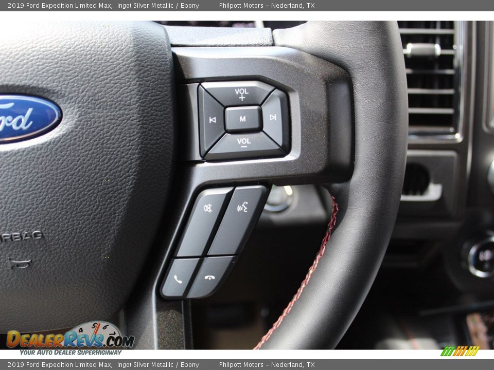 2019 Ford Expedition Limited Max Steering Wheel Photo #14
