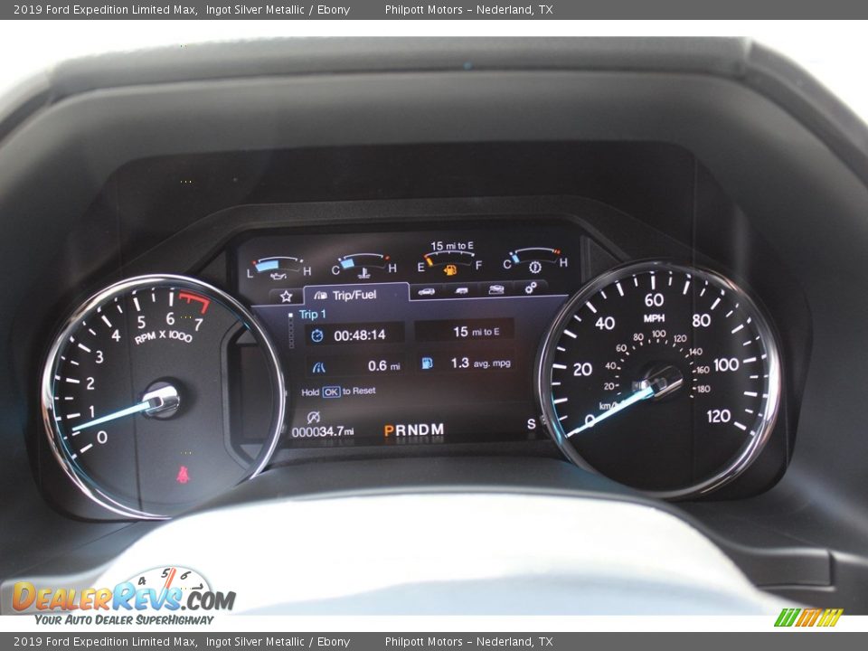 2019 Ford Expedition Limited Max Gauges Photo #15