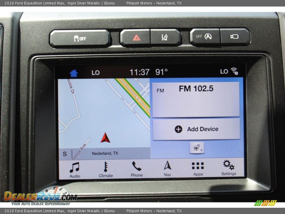 Navigation of 2019 Ford Expedition Limited Max Photo #17