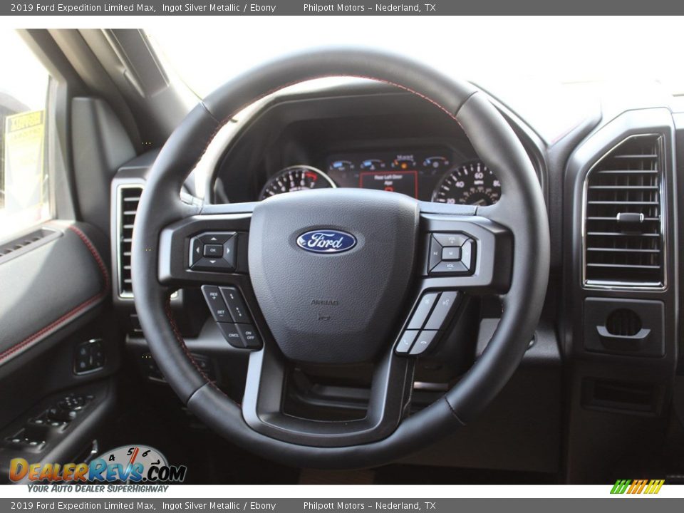 2019 Ford Expedition Limited Max Steering Wheel Photo #24