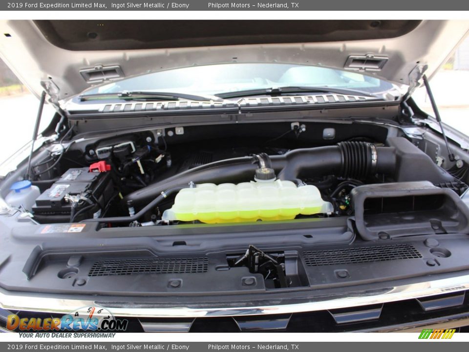 2019 Ford Expedition Limited Max Ingot Silver Metallic / Ebony Photo #27