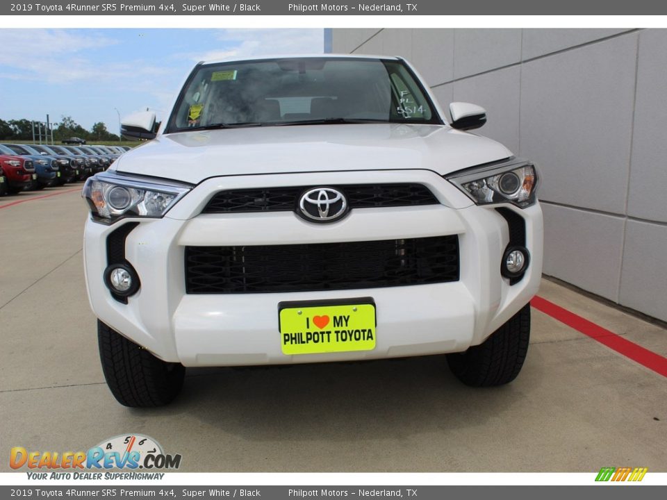 2019 Toyota 4Runner SR5 Premium 4x4 Super White / Black Photo #3