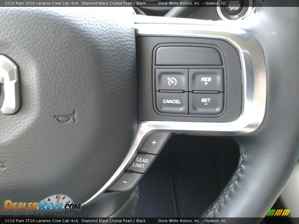 2019 Ram 3500 Laramie Crew Cab 4x4 Steering Wheel Photo #19