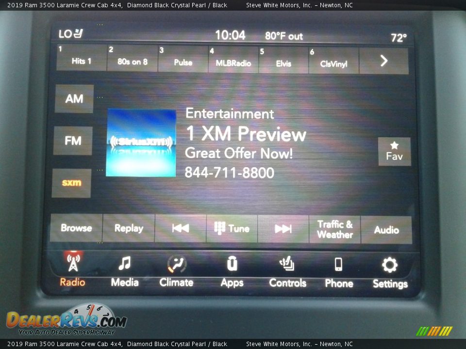 2019 Ram 3500 Laramie Crew Cab 4x4 Diamond Black Crystal Pearl / Black Photo #22