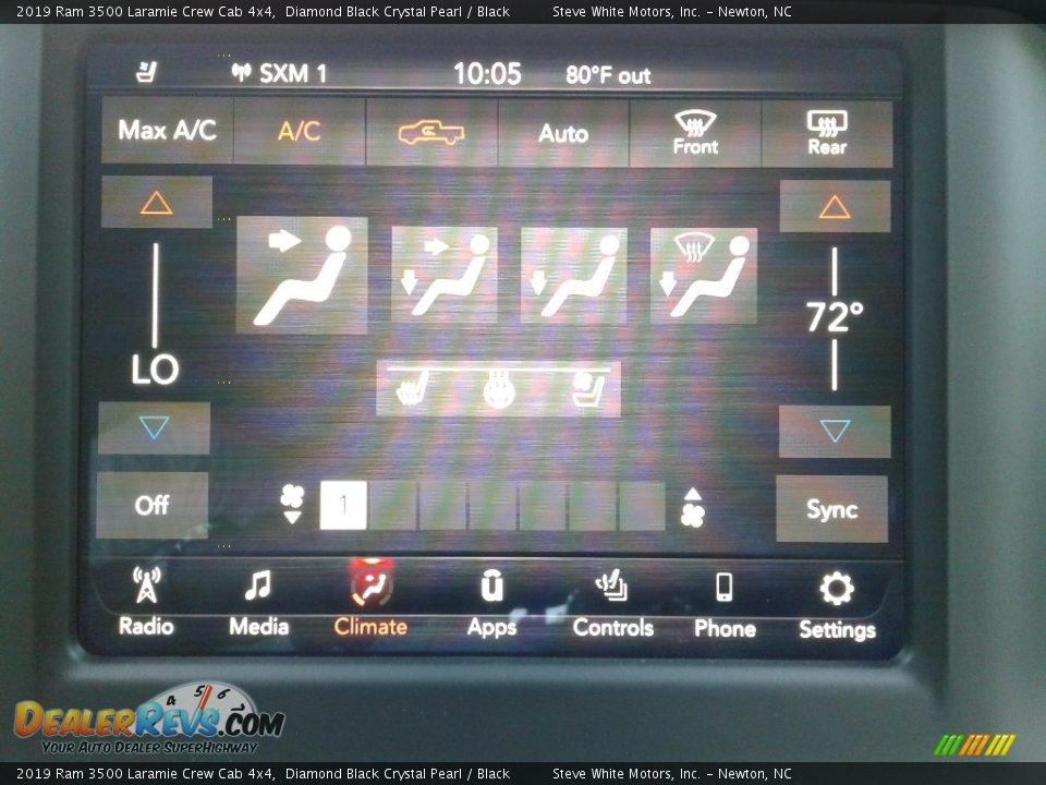 Controls of 2019 Ram 3500 Laramie Crew Cab 4x4 Photo #25