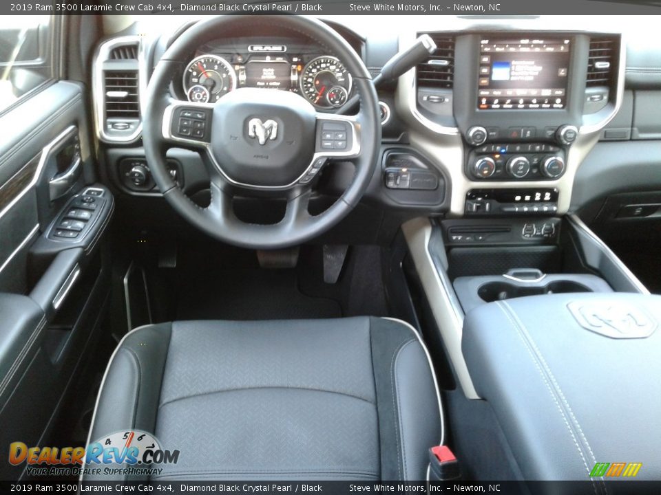 Dashboard of 2019 Ram 3500 Laramie Crew Cab 4x4 Photo #33