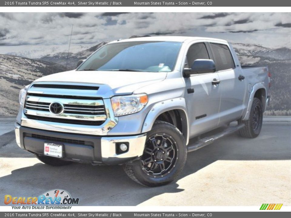 2016 Toyota Tundra SR5 CrewMax 4x4 Silver Sky Metallic / Black Photo #5