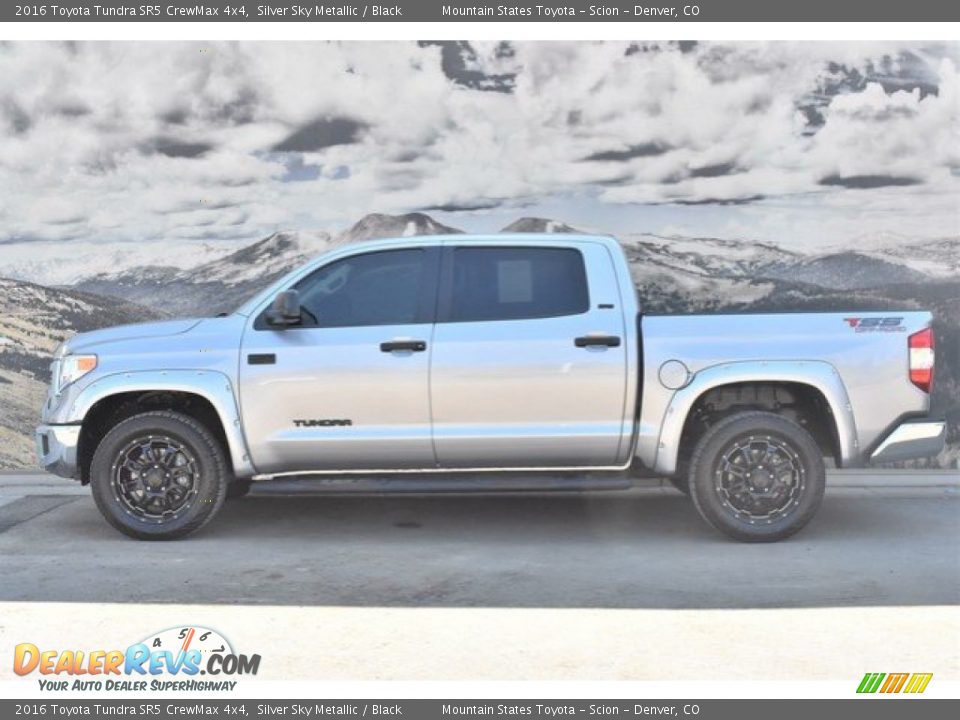 2016 Toyota Tundra SR5 CrewMax 4x4 Silver Sky Metallic / Black Photo #6
