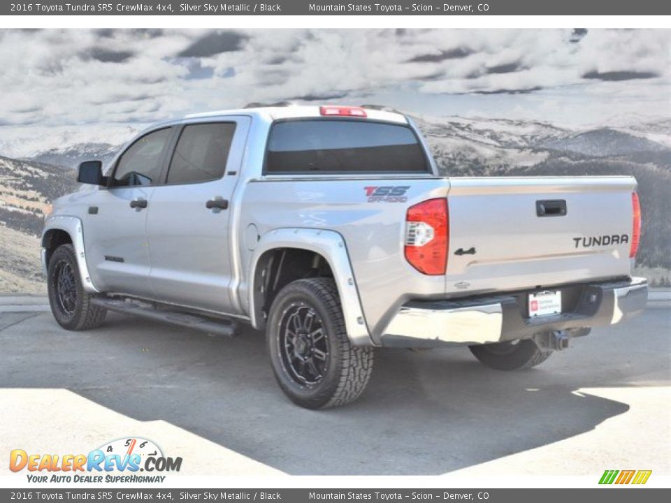 2016 Toyota Tundra SR5 CrewMax 4x4 Silver Sky Metallic / Black Photo #7