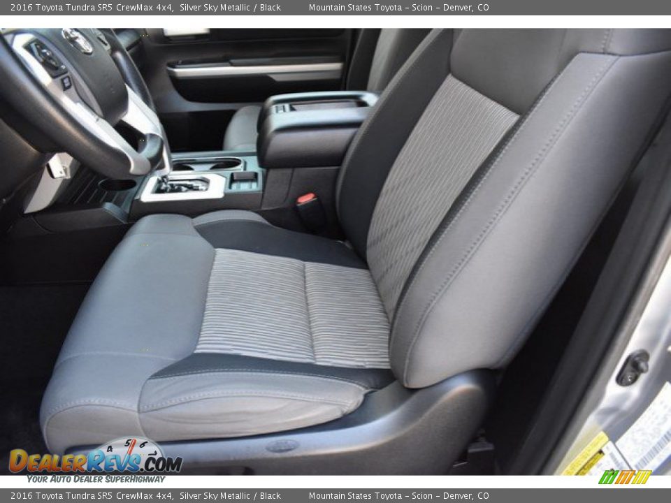 2016 Toyota Tundra SR5 CrewMax 4x4 Silver Sky Metallic / Black Photo #11