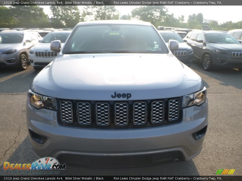 2019 Jeep Grand Cherokee Laredo 4x4 Billet Silver Metallic / Black Photo #8