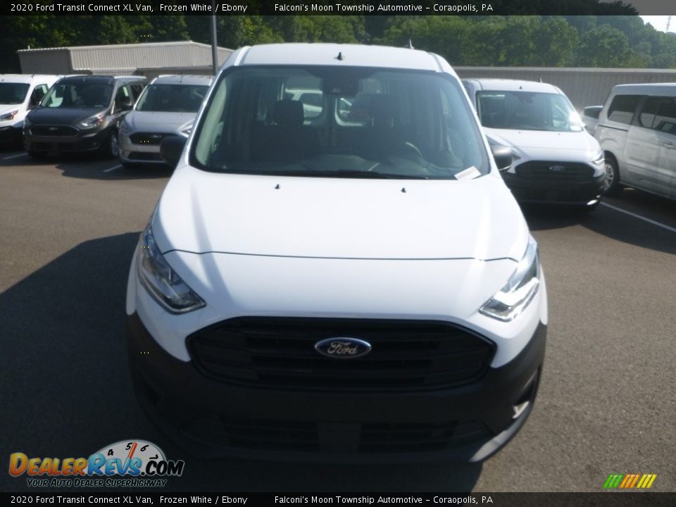 2020 Ford Transit Connect XL Van Frozen White / Ebony Photo #4