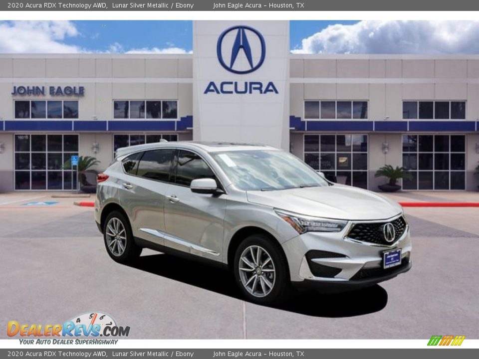 2020 Acura RDX Technology AWD Lunar Silver Metallic / Ebony Photo #1