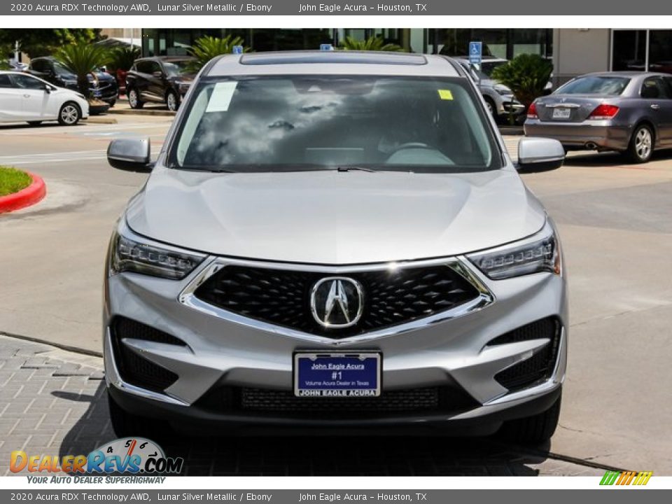 2020 Acura RDX Technology AWD Lunar Silver Metallic / Ebony Photo #2