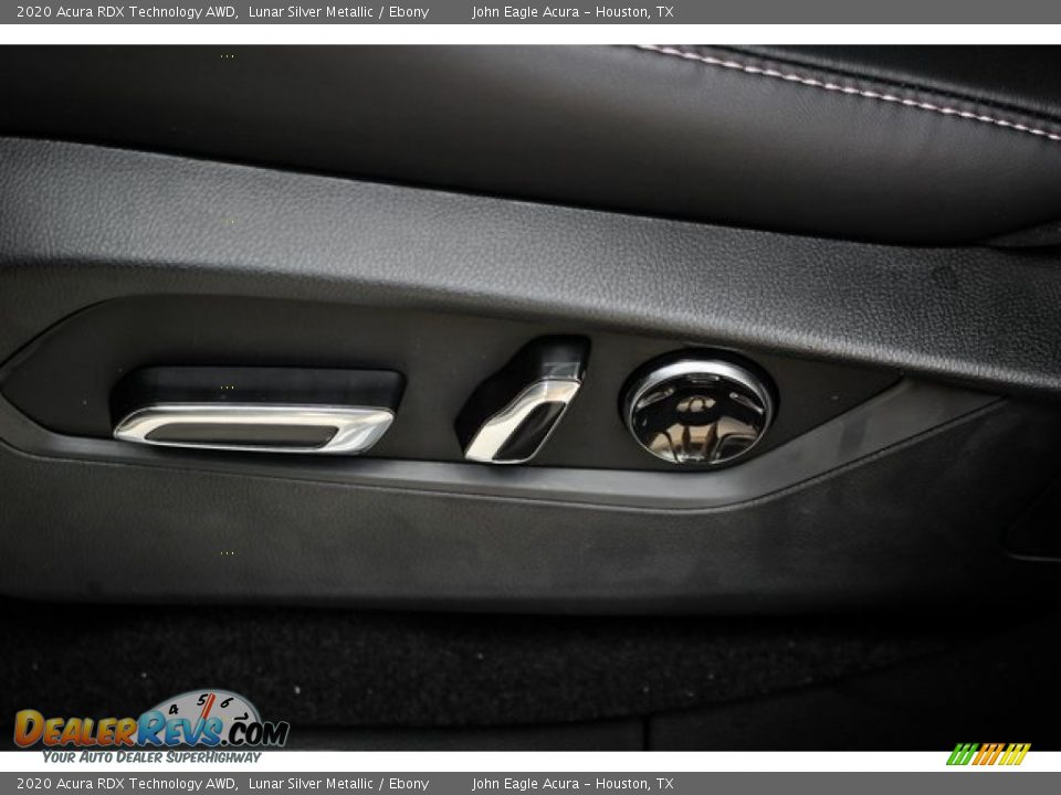 2020 Acura RDX Technology AWD Lunar Silver Metallic / Ebony Photo #13