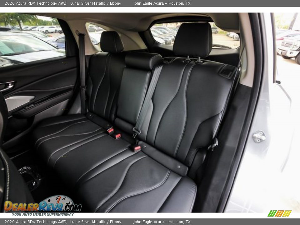 Rear Seat of 2020 Acura RDX Technology AWD Photo #18