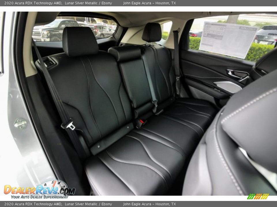 Rear Seat of 2020 Acura RDX Technology AWD Photo #21