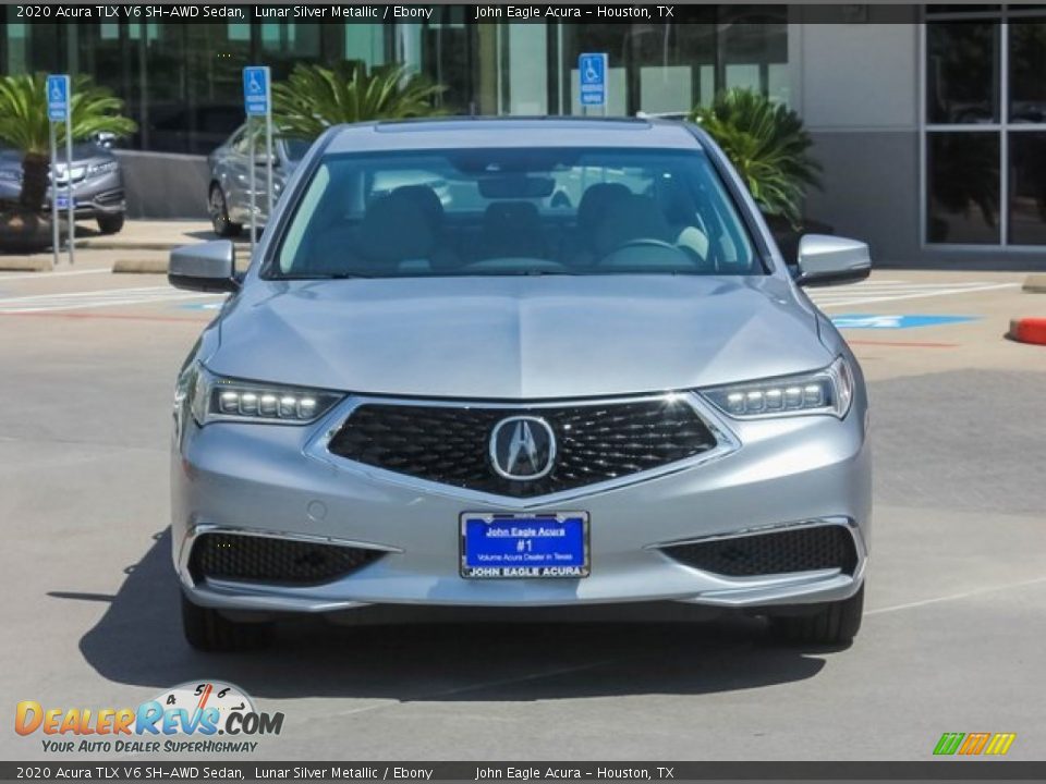 2020 Acura TLX V6 SH-AWD Sedan Lunar Silver Metallic / Ebony Photo #2