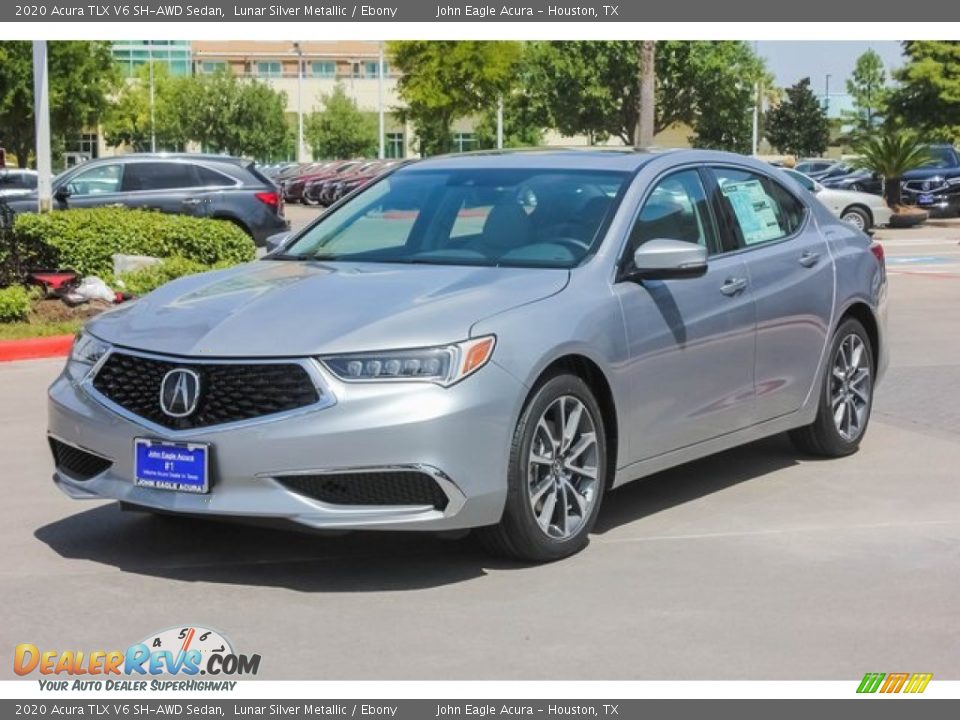 2020 Acura TLX V6 SH-AWD Sedan Lunar Silver Metallic / Ebony Photo #3