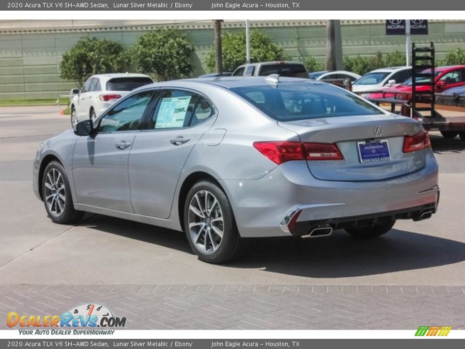 2020 Acura TLX V6 SH-AWD Sedan Lunar Silver Metallic / Ebony Photo #5