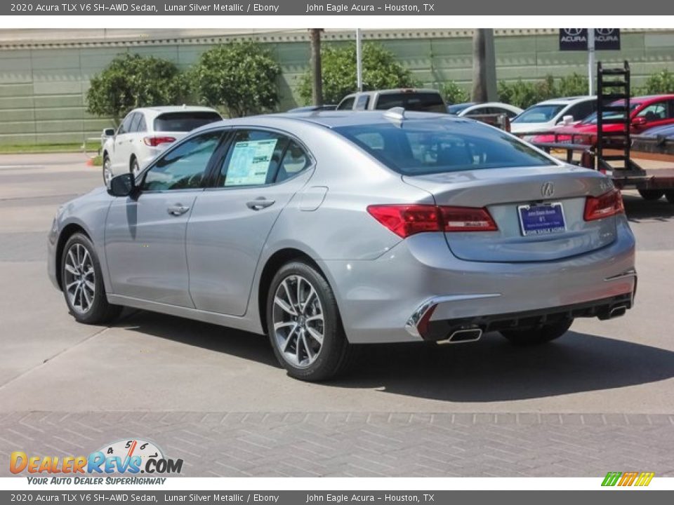 2020 Acura TLX V6 SH-AWD Sedan Lunar Silver Metallic / Ebony Photo #5