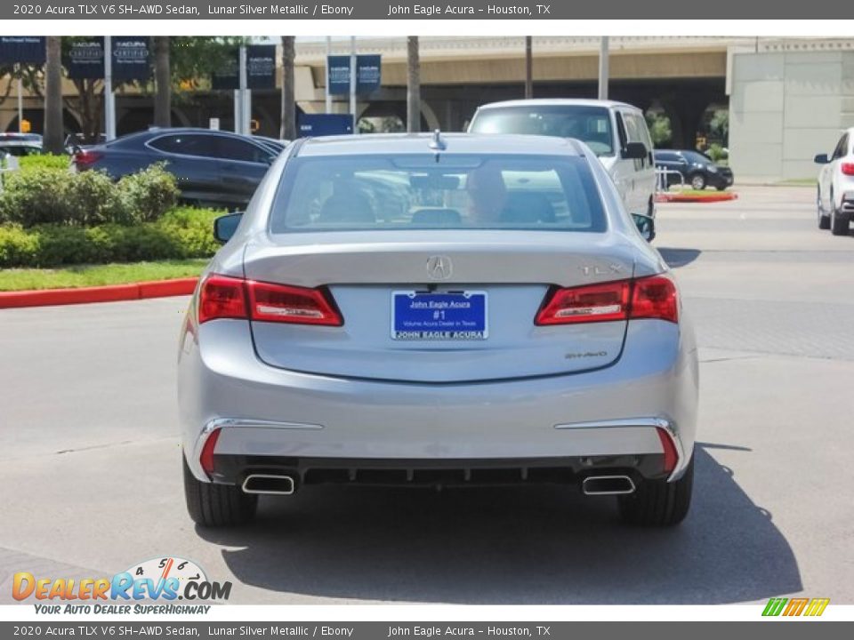 2020 Acura TLX V6 SH-AWD Sedan Lunar Silver Metallic / Ebony Photo #6