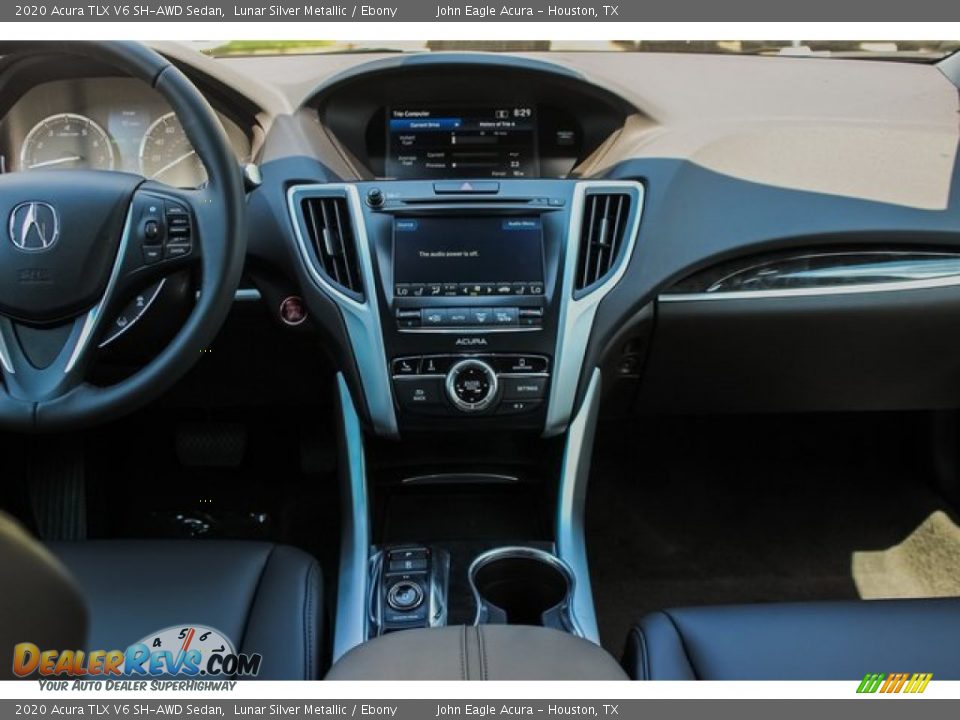 2020 Acura TLX V6 SH-AWD Sedan Lunar Silver Metallic / Ebony Photo #27