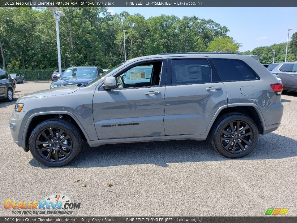 2019 Jeep Grand Cherokee Altitude 4x4 Sting-Gray / Black Photo #3