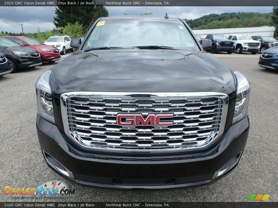 2020 GMC Yukon Denali 4WD Onyx Black / Jet Black Photo #2