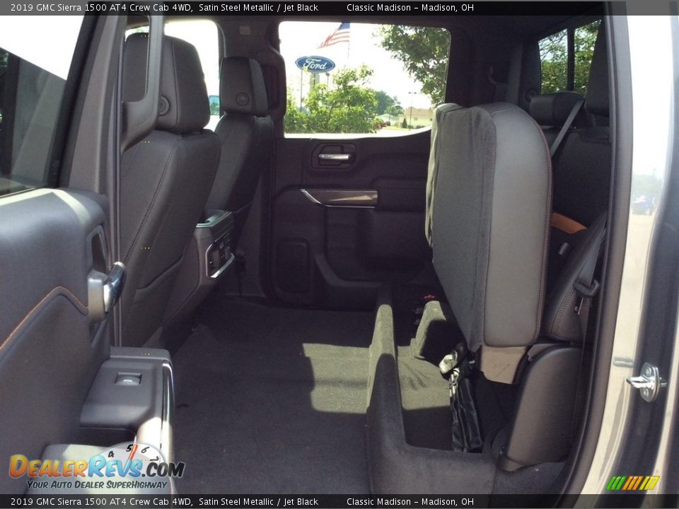 Rear Seat of 2019 GMC Sierra 1500 AT4 Crew Cab 4WD Photo #25