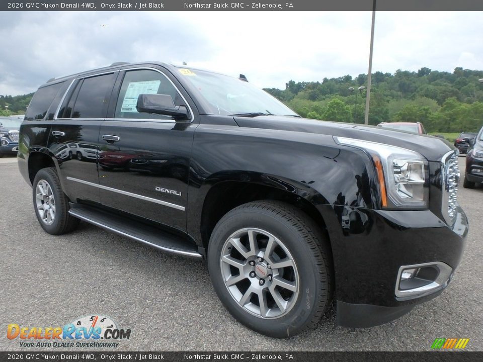 Onyx Black 2020 GMC Yukon Denali 4WD Photo #3