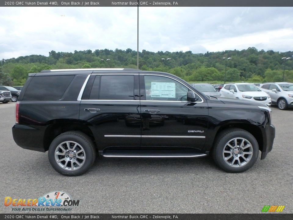 Onyx Black 2020 GMC Yukon Denali 4WD Photo #4