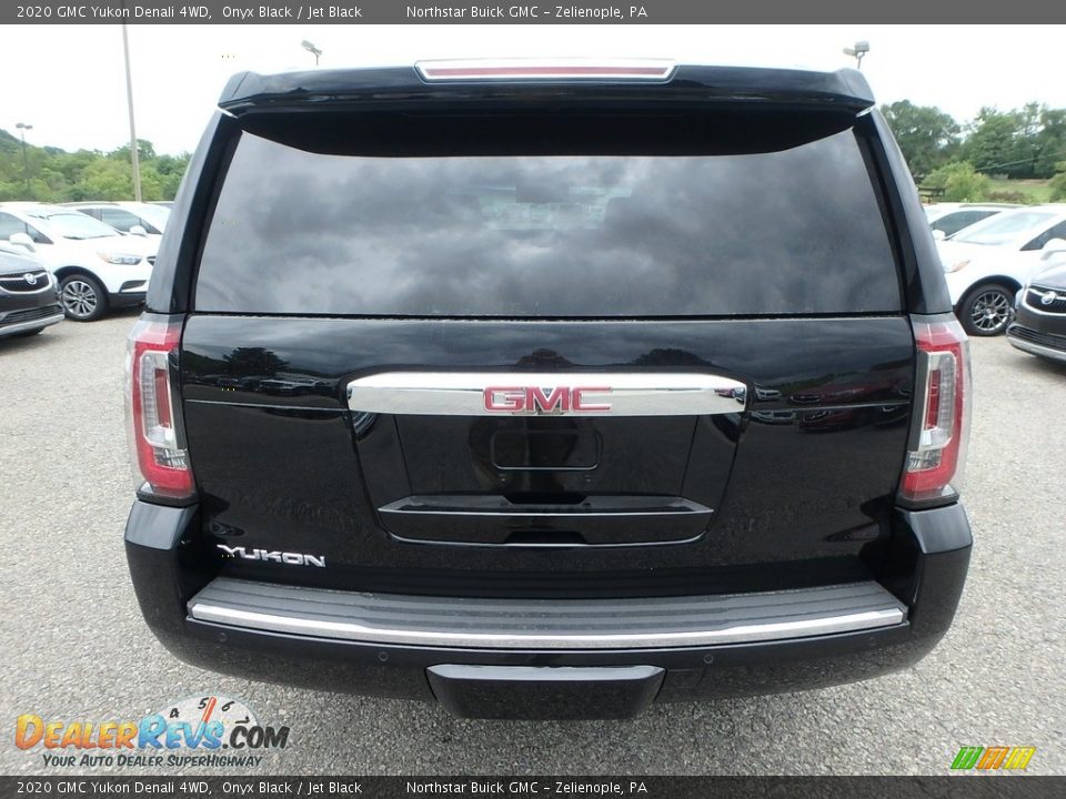 2020 GMC Yukon Denali 4WD Onyx Black / Jet Black Photo #6